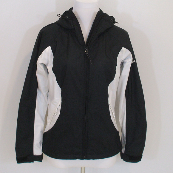 columbia black and white jacket